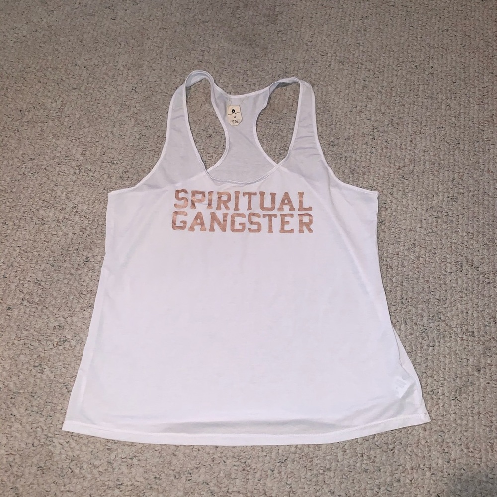 Spiritual Gangster Racerback Tank Top